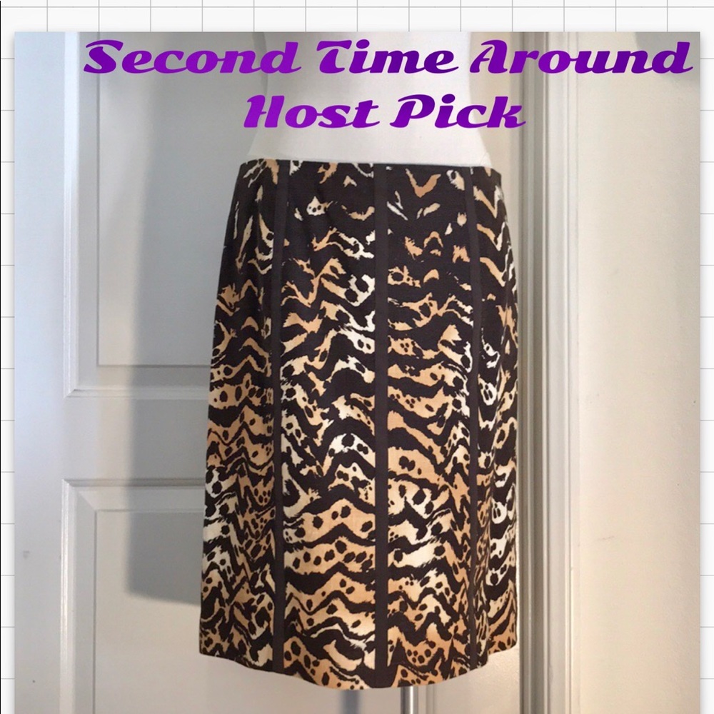 Worth / Linen Leopard Skirt / Host Pick - Picture 7 of 7